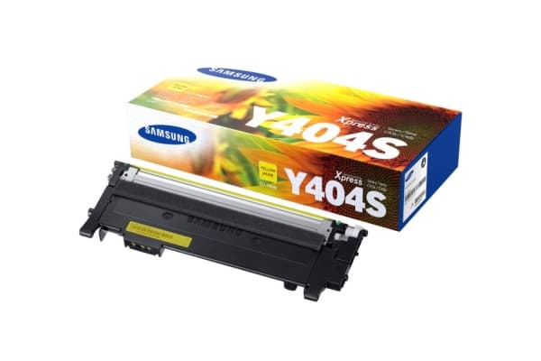Samsung CLT-Y404S - Gul - original - tonerpatron - for Xpress C430W, C480, C480FN, C480FW, C480W, C483W