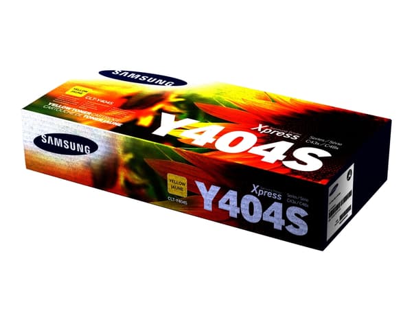 Samsung CLT-Y404S - Gul - original - tonerpatron - for Xpress C430W, C480, C480FN, C480FW, C480W, C483W