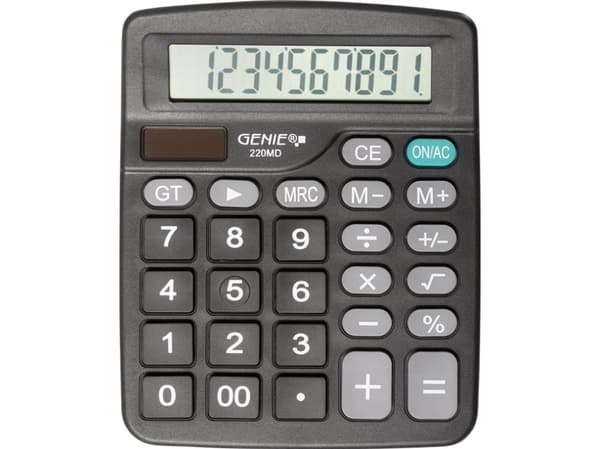 GENIE 220 MD - Skrivebordskalkulator