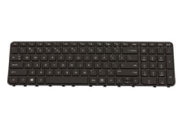 HP - Tangentbord - holländsk - midnattssvart