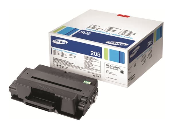 Samsung MLT-D205L - Høykapasitets - svart - original - tonerpatron - for ML-3310, 3312, 3710, 3712; SCX-4833, 4835, 5637, 5639, 5737, 5739