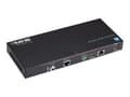 Miniatyrbilde 1 av 5: Black Box VX1000 Series Extender Receiver - 4K, HDMI, CATx, USB - Utvider for video/lyd/infrarød/USB/seriell/nettverk - mottaker - CATx - USB - opp t