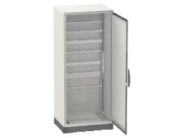 SCHNEIDER ELEKTRISK GULVSKAP 2OV 1600X1200X400 MED MONTERINGSPLATE