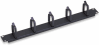 Netrack - Rackkabelorganisator - svart - 1U - 10"/19"