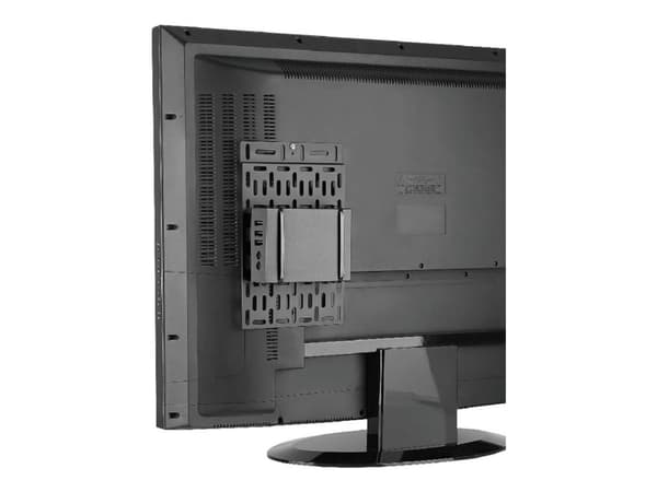 Neomounts NS-MPM100 - Monteringssats - för mediaspelare / mini-PC - svart - väggmonterbar, på tv:n, VESA-fästmontering