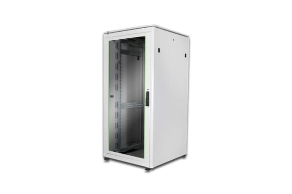 Digitus Unique DN-19 32U-8/8-1 - Rack skåp - ljusgrå, RAL 7035 - 32U - 19"