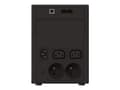 Miniatyrbilde 3 av 5: PowerWalker VI 1200 SH FR - UPS - AC 170 - 280 V - 600 watt - 1200 VA - 7 Ah - USB - utgangskontakter: 4