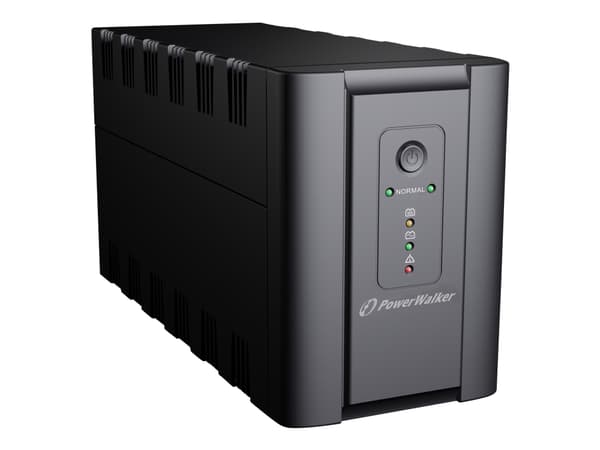 PowerWalker VI 1200 SH FR - UPS - AC 170 - 280 V - 600 watt - 1200 VA - 7 Ah - USB - utgangskontakter: 4