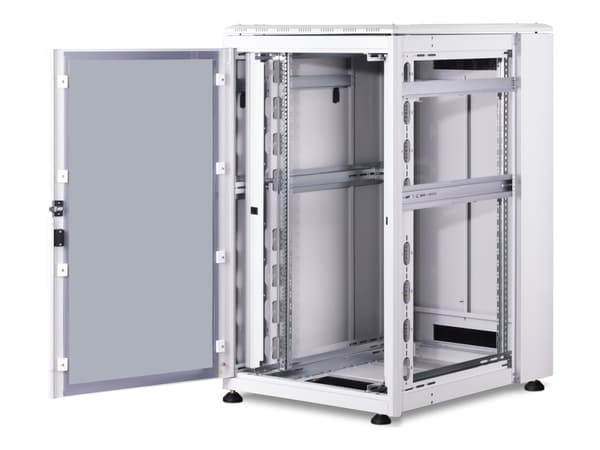 Digitus Unique DN-19 26U-8/10-1 - Rack skap - grå, RAL 7035 - 26U - 19"