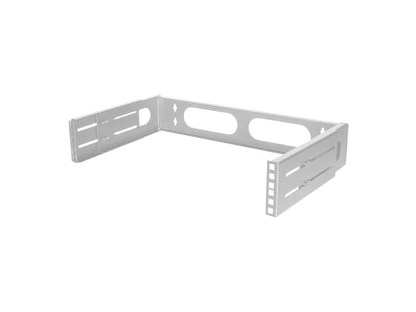 LogiLink W02B40G, Monteringsbrakett, Grå, 12 kg, 2U, 48,3 cm (19"), 494 mm