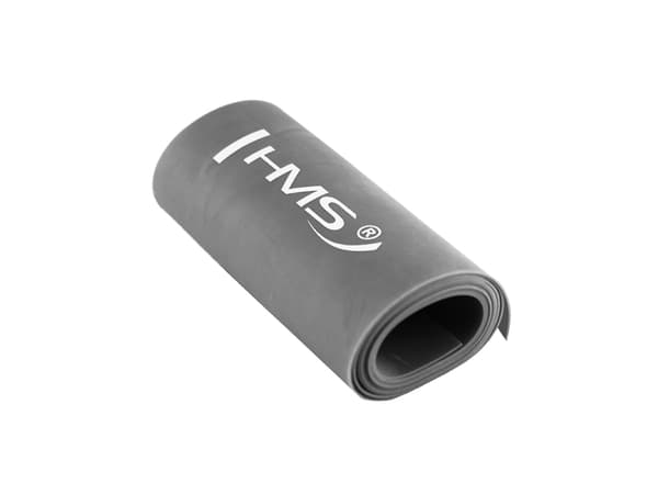 Pilates tape mørkegrå 1500x150x0,75 mm HMS TP01 0,75 mm