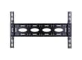 Miniatyrbilde 5 av 5: B-TECH BT8442 - Monteringssett (veggplate, 2 x grensesnittsarmer) - lav profil - for LCD-skjerm - svart - skjermstørrelse: inntil 80"