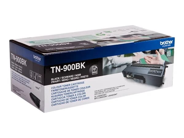 Brother TN900BK - Svart - original - tonerkassett - för Brother HL-L9200CDWT, HL-L9300CDWT, HL-L9300CDWTT, MFC-L9550CDW, MFC-L9550CDWT
