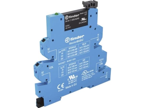 Finder Halvledarrelä 39.00.7.012.9024 2 A Kopplingsspänning (max.): 24 V/DC 1 st