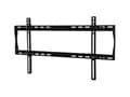 Miniatyrbilde 1 av 5: Peerless PARAMOUNT Universal Flat Wall Mount PF650 - Monteringssett (veggplate, brakettadapter) - for flatpanel - kaldvalset stål - glanssvart - skje