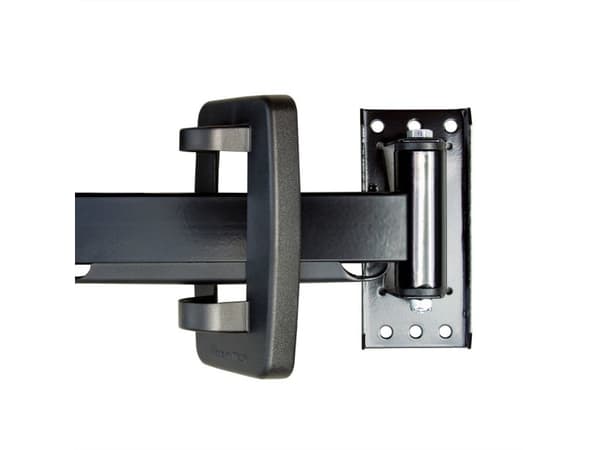 ROLINE 17.03.0009, 101,6 cm (40"), 75 x 75 mm, 200 x 200 mm, -10 - 10°, Metall, Svart