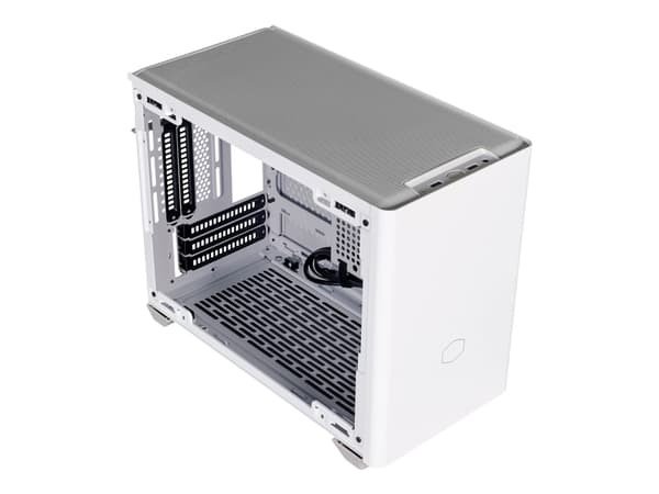 Cooler Master MasterBox NR200P - Tårn - mini ITX - ingen strømforsyning (ATX) - USB/Lyd - hvid