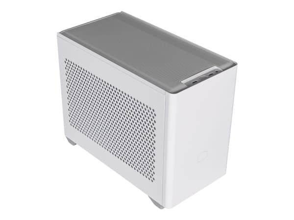 Cooler Master MasterBox NR200P - Tårn - mini ITX - ingen strømforsyning (ATX) - USB/Lyd - hvid