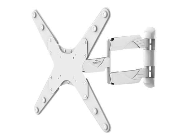 Neomounts NM-W440 - Brakett - full bevegelse - for LCD-skjerm - hvit - skjermstørrelse: 23"-55" - veggmonterbar
