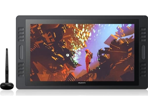 HUION Kamvas Pro 20, Koblet med ledninger (ikke trådløs), 5080 Ipi, 434,88 x 238,68 mm, USB, 1 cm, 49,5 cm (19.5")