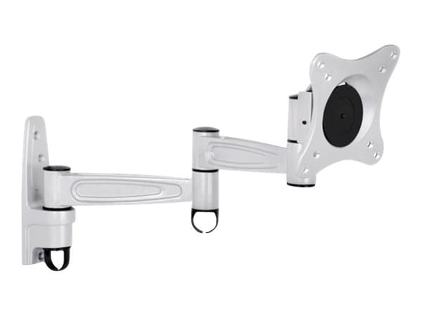 Multibrackets M VESA Flexarm 360 III - Monteringssett (veggmontering) - for LCD-TV - sølv - skjermstørrelse: 15"-40" - veggmonterbar