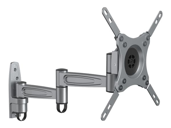 Multibrackets M VESA Flexarm 360 III - Monteringssett (veggmontering) - for LCD-TV - sølv - skjermstørrelse: 15"-40" - veggmonterbar