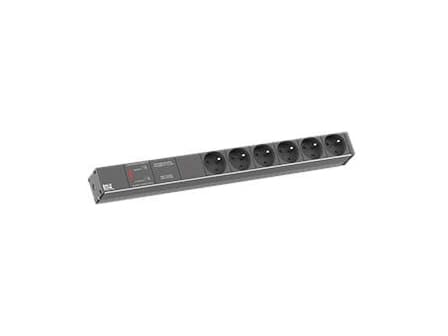 Bachmann 333.4063, Grunnleggende, Grå, 6 AC-utganger, GST18, 2 m, Over-spenning (volt)