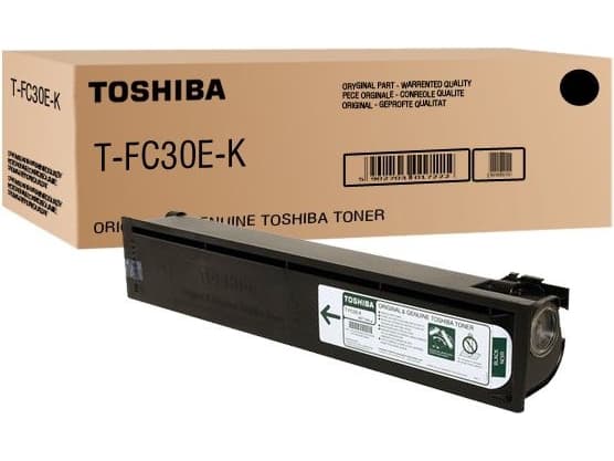 Toshiba TFC30EK - Svart - original - tonerpatron - for e-STUDIO 2050C, 2051C, 2550C, 2551C