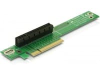 Delock Riser-kortti PCI Express x8 kulmikas 90° vasen lisäys - Udvidelseskortti