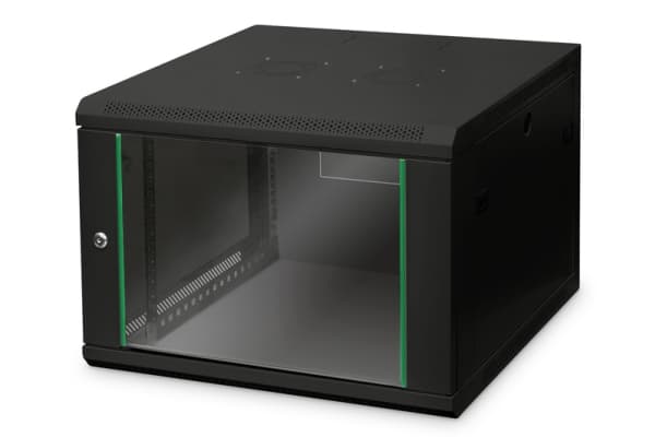 DIGITUS Dynamic Basic DN-19 07U-6/6-EC-SW - Rack skap - veggmonterbar - RAL 9005 - 7U - 19"
