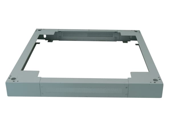 Intellinet 712842, Racksokkel, Grå, Stål, CE, 48,3 cm (19"), 800 mm