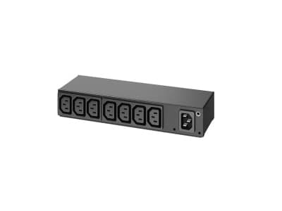 APC Basic Rack PDU AP6015A - Kraftdistributionsenhet (kan monteras i rack) - AC 120-240 V - utgångskontakter: 8 (power IEC 60320 C13) Svart
