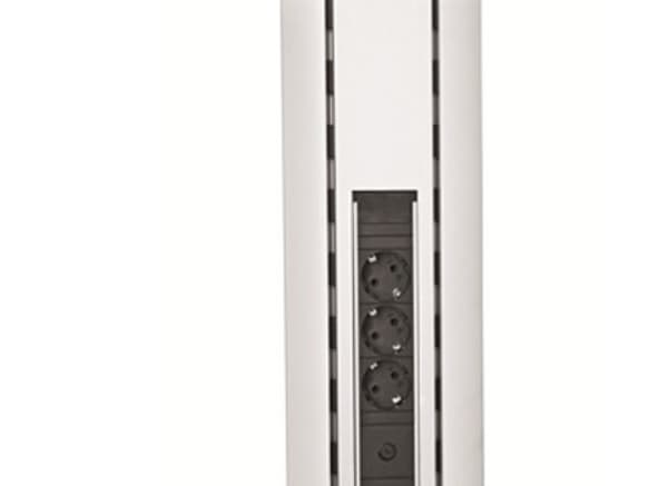 SMS X Power Socket - Effektband - utgångskontakter: 3 - Schweiz - svart