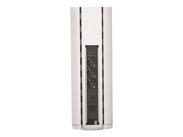SMS X Power Socket - Effektband - utgångskontakter: 3 - Schweiz - svart
