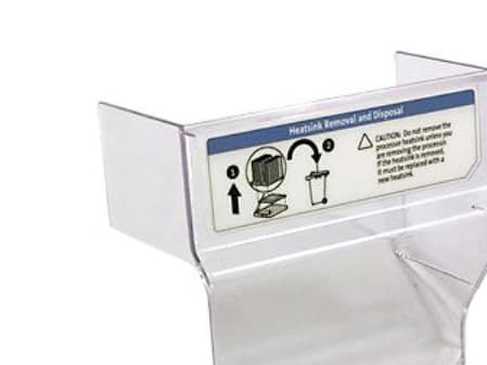 COMPAQ PROC. AIRFLOW GUIDE (AIR BAFFLE)