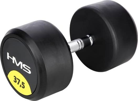HMS Rubber dumbbells HG PRO 37.5kg (17-66-166)
