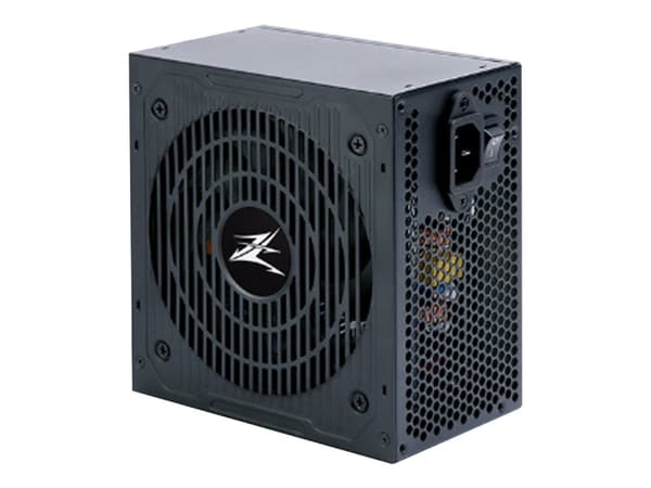 ZALMAN MegaMax ZM500-TXII - Strømforsyning (sisäinen) - ATX12V 2.31 - 80 PLUS - AC 200-240 V - 500 Watt - aktiv PFC - aktiivinen PFC musta