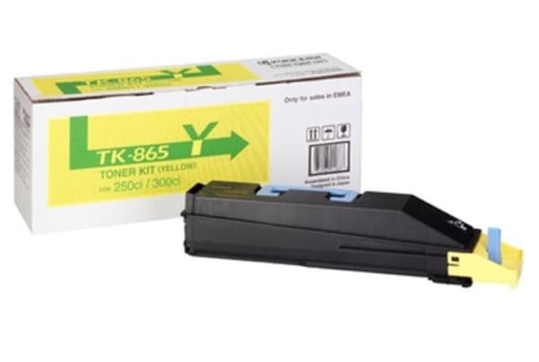 KYOCERA TK-865Y, väriaine, keltainen, Kyocera, TASKalfa 250ci/300ci