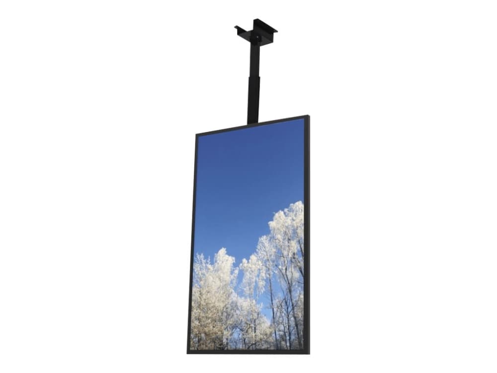 HI-ND Ceiling Casing 43" - Monteringssats (hölje) - stående - för LCD-panel för digital skyltning - metall - svart, RAL 9005 - skärmstorlek: 43" - ta