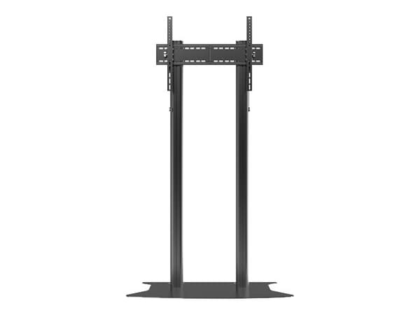 Multibrackets M Display Stand 180 Dual Pillar - Stativ - for flatpanel - aluminium - svart - skjermstørrelse: 70"-110" - monteringsgrensesnitt: oppti