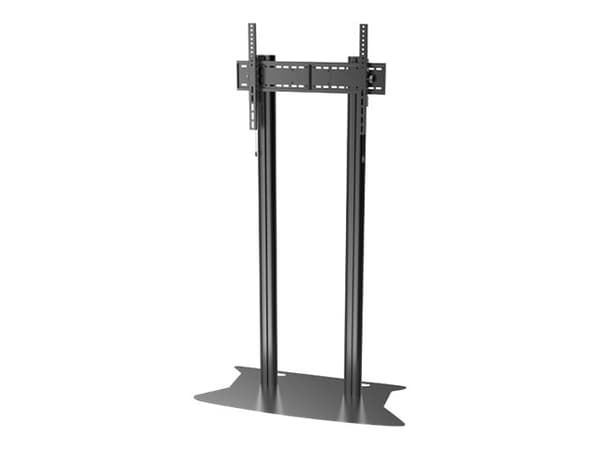 Multibrackets M Display Stand 180 Dual Pillar - Stativ - for flatpanel - aluminium - svart - skjermstørrelse: 70"-110" - monteringsgrensesnitt: oppti Sort