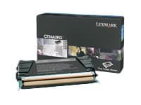 Lexmark - Svart - original - tonerpatron LCCP - for Lexmark C734, C736, X734, X736, X738