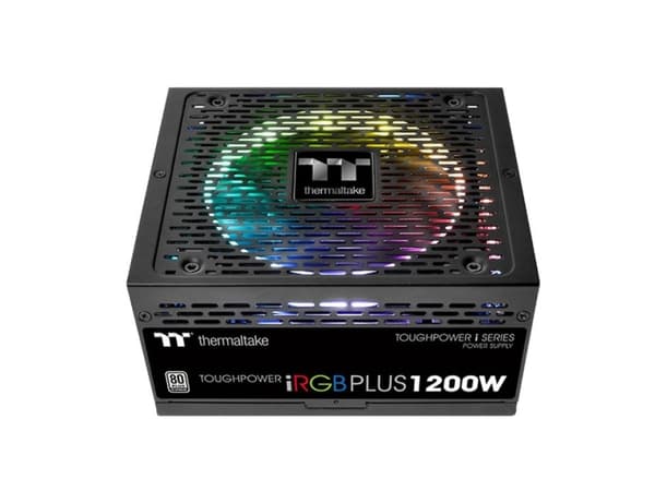 Thermaltake ToughPower iRGB PLUS TPI-1200DH3FCP - TT Premium Edition - strømforsyning (intern) - ATX12V 2.4/ EPS12V 2.92 - 80 PLUS Platinum - AC 100-