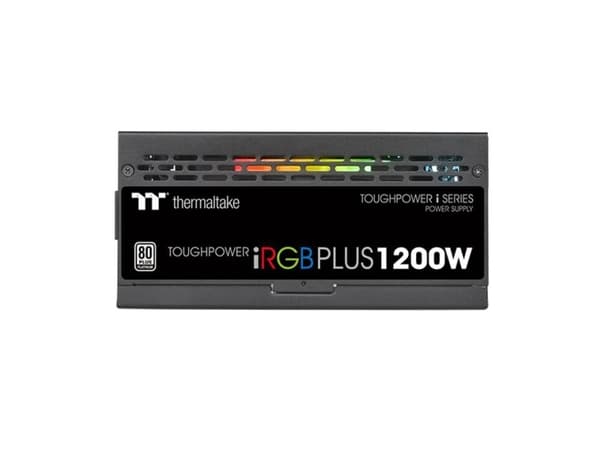 Thermaltake ToughPower iRGB PLUS TPI-1200DH3FCP - TT Premium Edition - strømforsyning (intern) - ATX12V 2.4/ EPS12V 2.92 - 80 PLUS Platinum - AC 100-