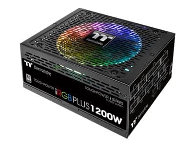 Thermaltake ToughPower iRGB PLUS TPI-1200DH3FCP - TT Premium Edition - strømforsyning (intern) - ATX12V 2.4/ EPS12V 2.92 - 80 PLUS Platinum - AC 100-
