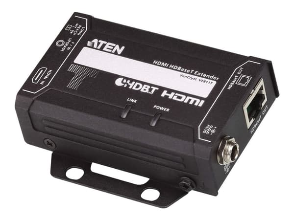 ATEN VE811T HDMI HDBaseT Transmitter - Video/lyd-forlenger - sender - HDMI, HDBaseT - opp til 100 m