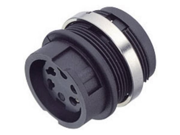 Binder 99-000-06 Round Plug Flange Plug Round Plug Connector Series: 678