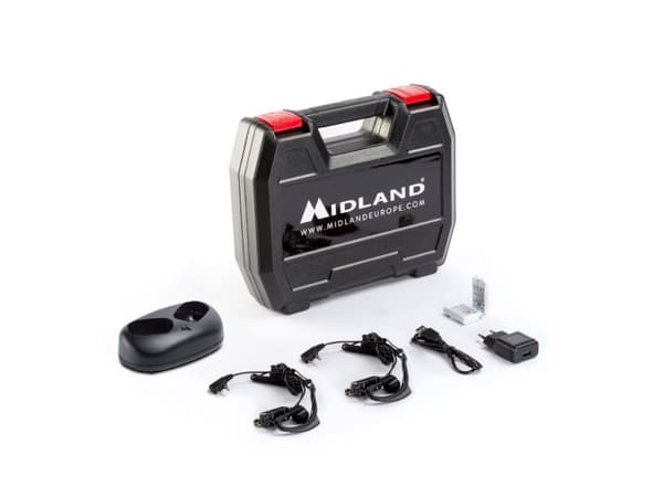 Midland XT50 Adventure, 24 kanaler, 446.00625 - 446.09375 MHz, 8000 m, LCD, Alkalinsk, 54 mm