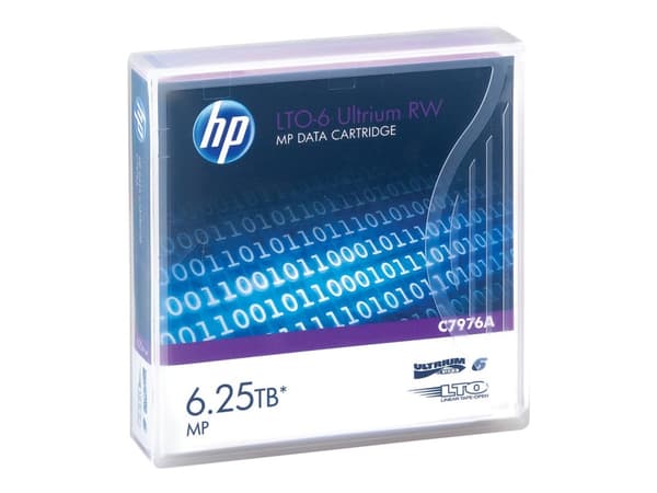 HPE Ultrium RW Data Cartridge - LTO Ultrium 6 6.25 TB - lila - för StoreEver 6250, LTO-6, MSL2024, MSL4048, MSL8096; StoreEver 1/8 G2