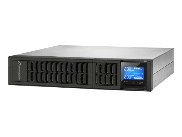 PowerWalker VFI 1000 CRS, Dobbeltkonvertering (Online), 1 kVA, 800 W, 160 V, 280 V, 40/70 Hz